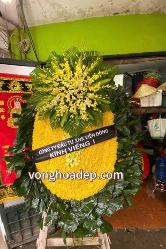 Vòng hoa viếng thông gia
